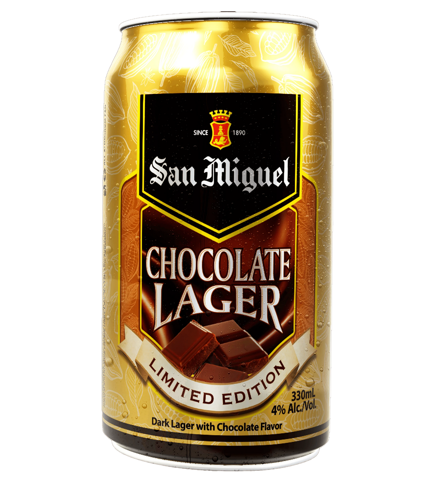 Chocolate Lager Beer Can 330ml