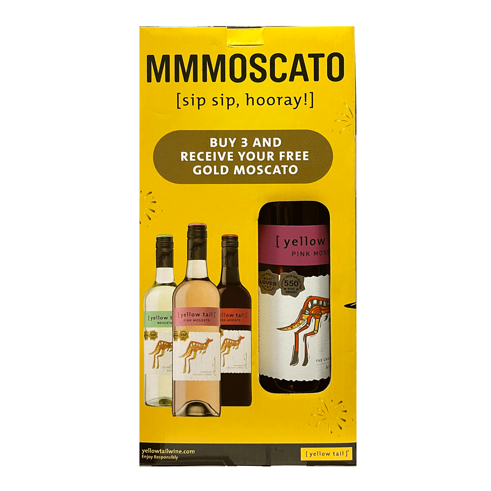 Yellow Tail Moscato Pack 3+1