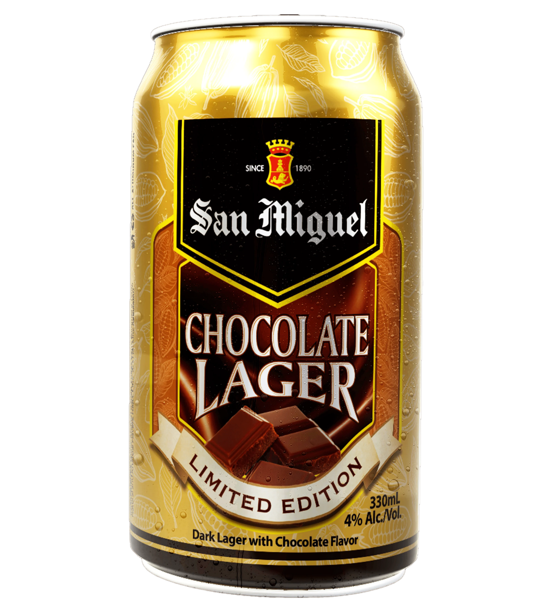 Chocolate Lager Beer Can 330ml - Wines N Drinks