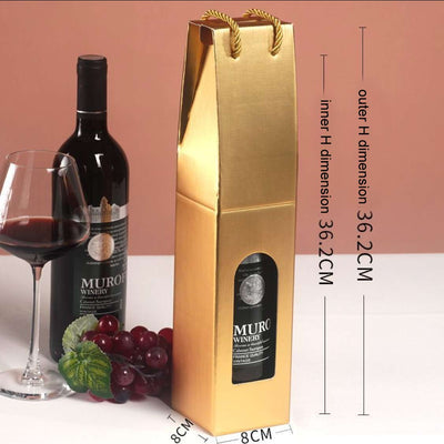 Wine Gift Box - Gold