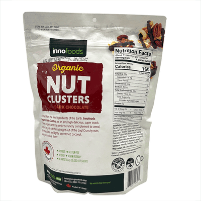 Innofoods Organic Nut Clusters with Dark Chocolate 300g
