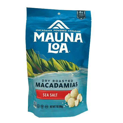 Mauna Loa Dry Roasted Macadamia Sea Salt 190g
