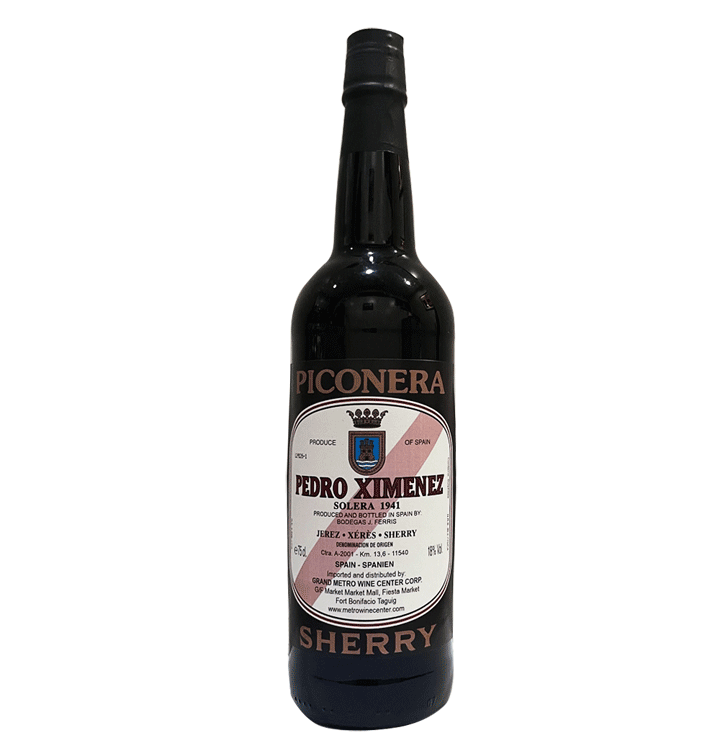 Piconera Pedro Ximénez | Buy Sweet PX Sherry Wine – Wines N Drinks
