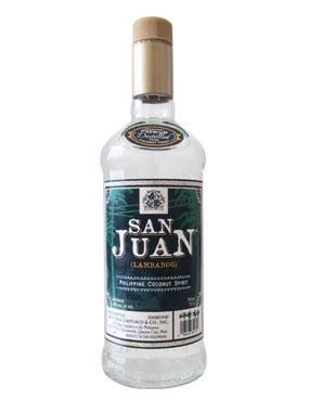 San Juan Lambanog 750ml - Wines N Drinks