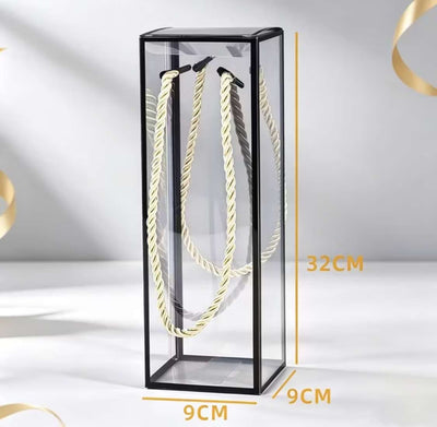 Wine Gift Box - Transparent PVC Plastic