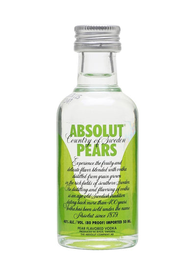 Absolut Pears 50ml - Wines N Drinks