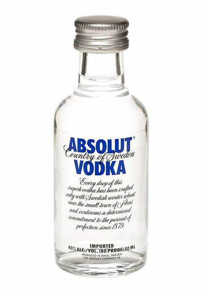 Absolut Vodka Blue 50ml - Wines N Drinks