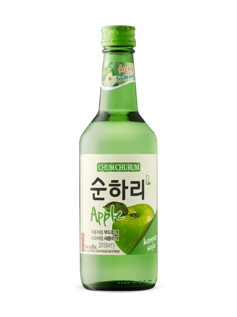 Chum Churum Soonhari Apple Soju 360ml - Wines N Drinks