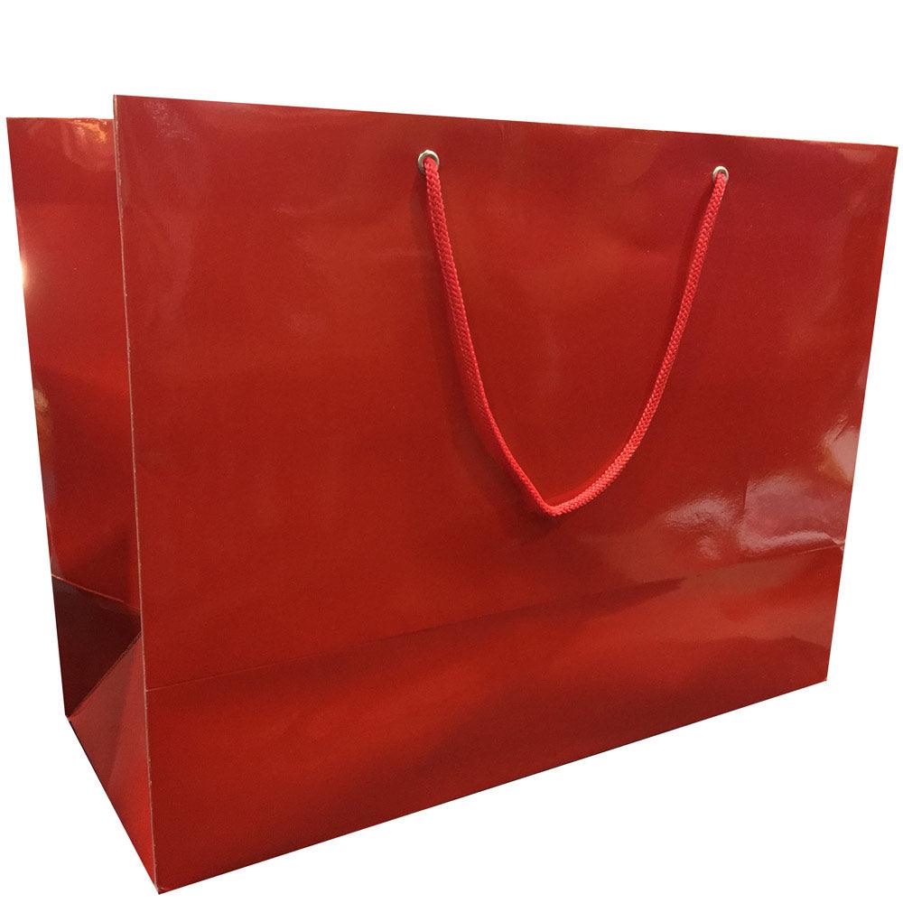 Paper bag Red/Black - Wines N Drinks