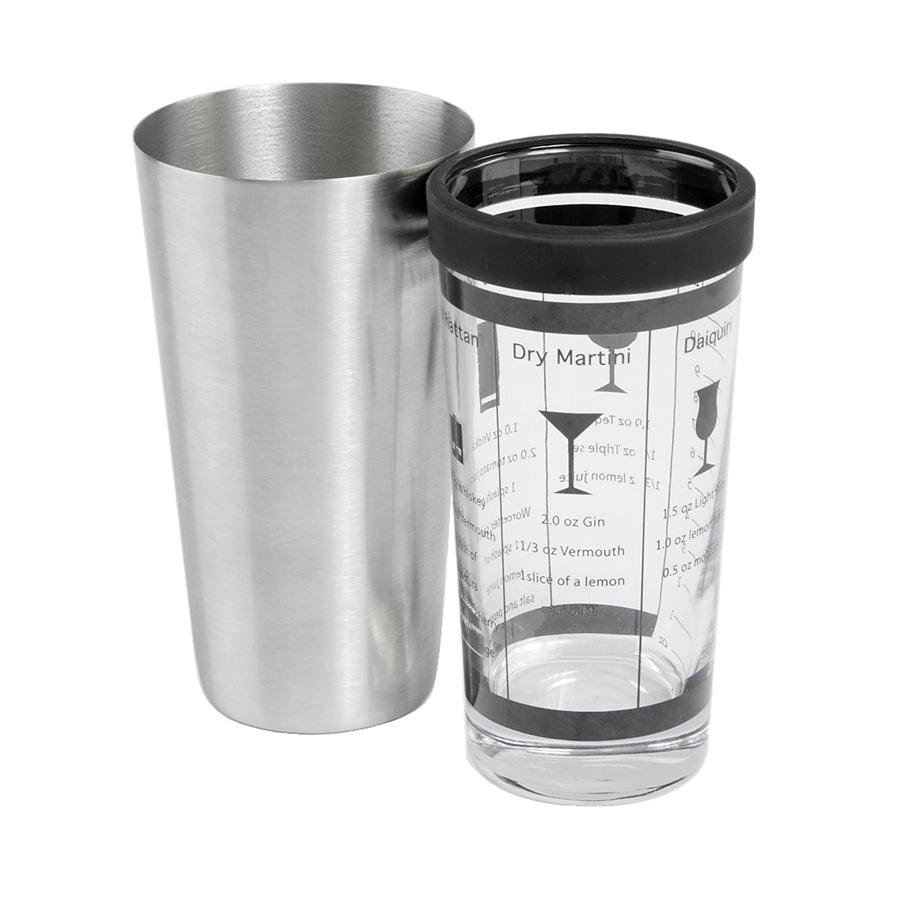 Boston Shaker with Rubber Gasket - Wines N Drinks