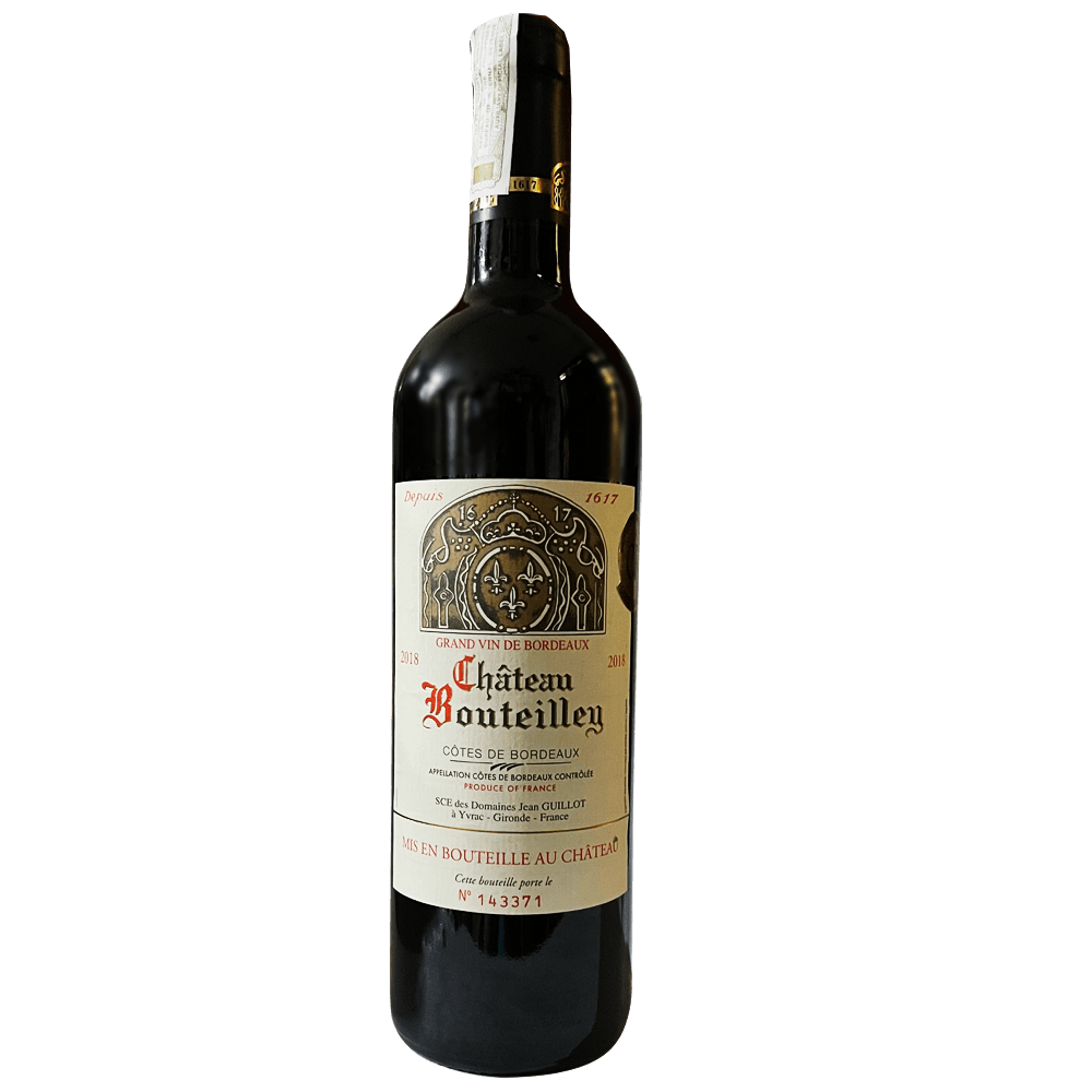 Chateau Bouteilley Cotes de Bordeaux 2018 - Wines N Drinks