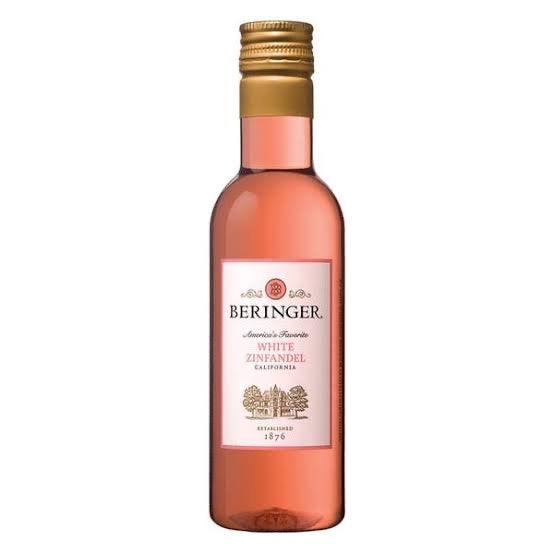 Beringer White Zinfandel 187ml (plastic) - Wines N Drinks