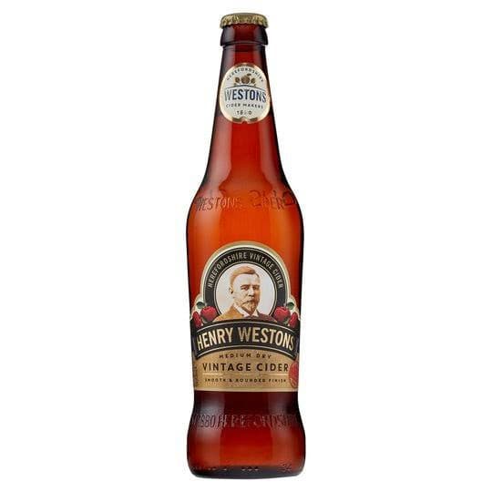 Henry Weston Medium Dry Cider 500ml