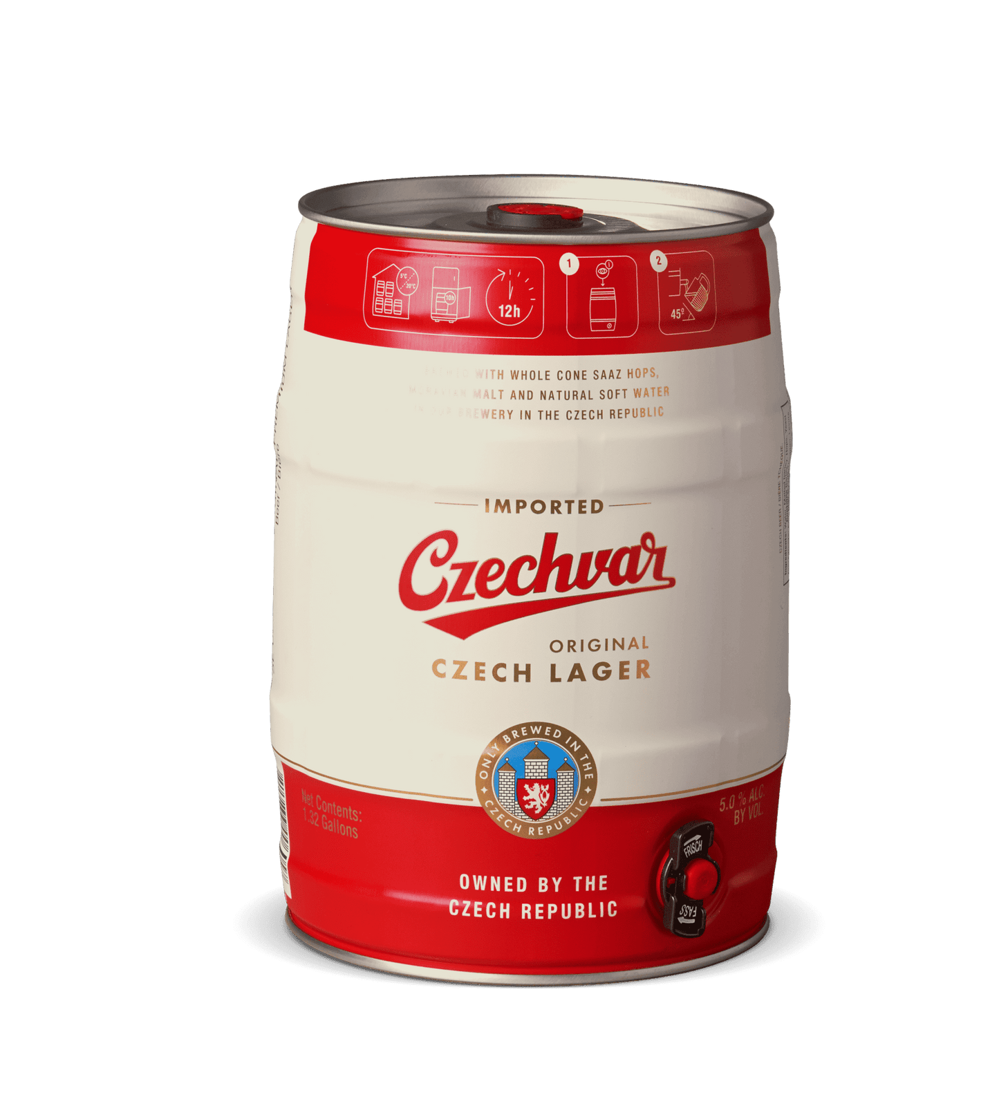 Czechvar Mini Keg 5Liters - Wines N Drinks