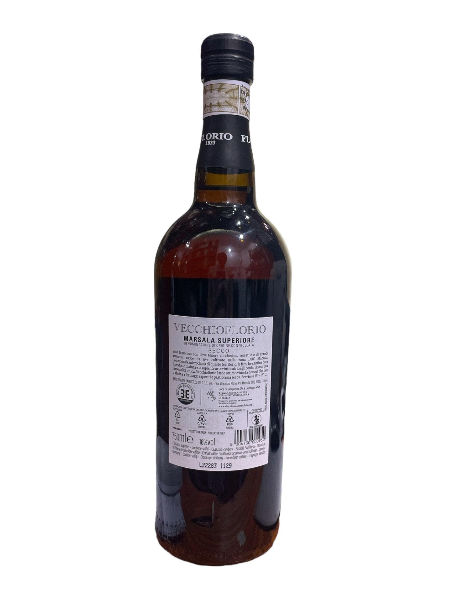 Marsala Florio Dry 750ml - Wines N Drinks