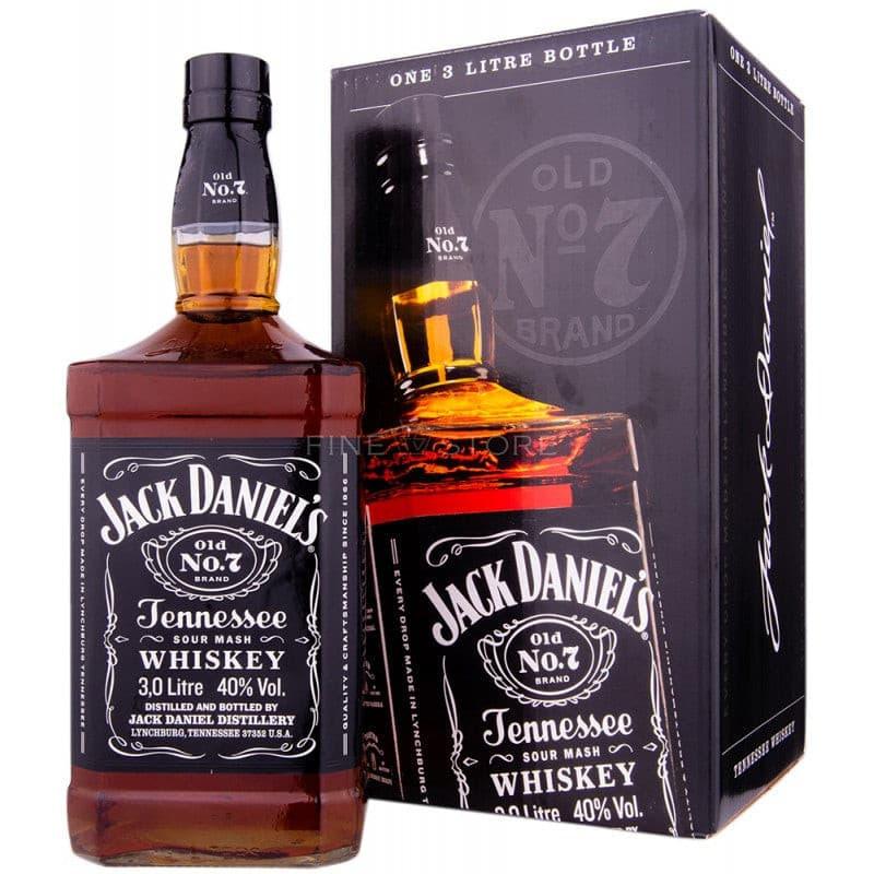 Jack Daniels Old No. 7 Tennessee Whiskey 3L - Wines N Drinks