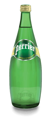 Perrier Sparkling Water.