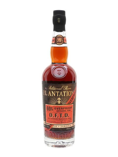 Plantation Overproof Rum 69% 700ml - Wines N Drinks