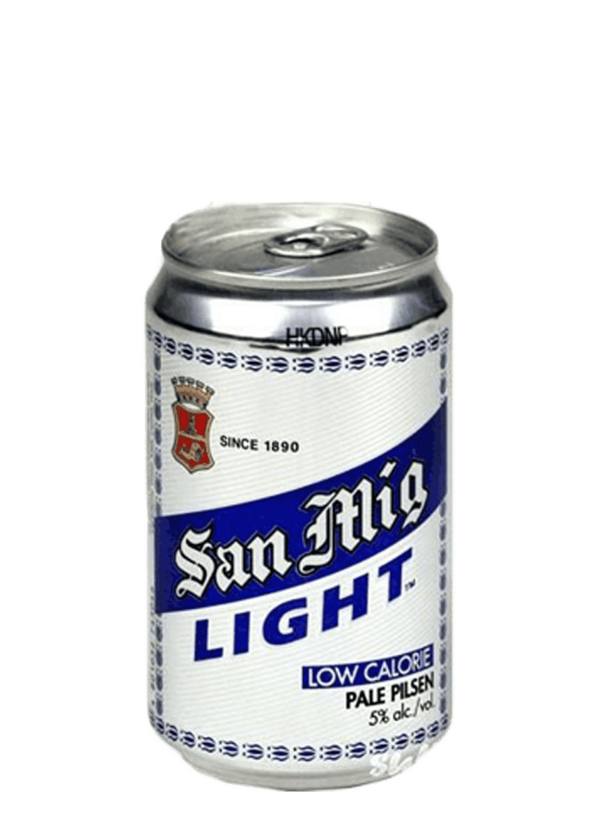 San Miguel Beer Light can 330ml - Wines N Drinks