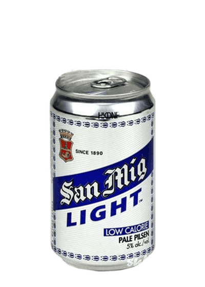 San Miguel Beer Light can 330ml - Wines N Drinks