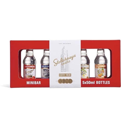 Stolichnaya Minibar 5pc 50ml - Wines N Drinks