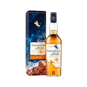 Talisker Single Malt Whiskey 10yrs 700ml with FREE FLASK.