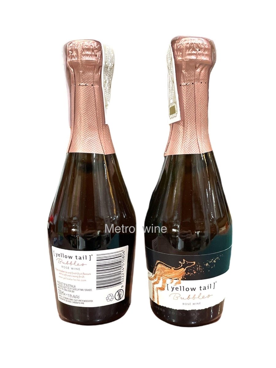 Yellow Tail Bubbles Rose Wine 200mll - Wines N Drinks