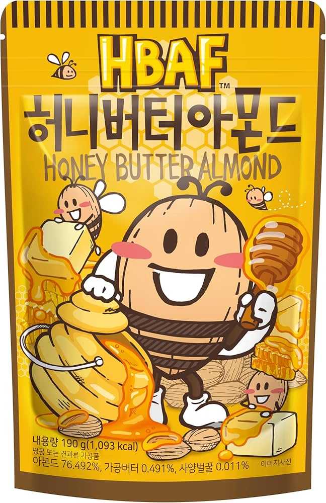 HBAF Honey Butter Almond 190g