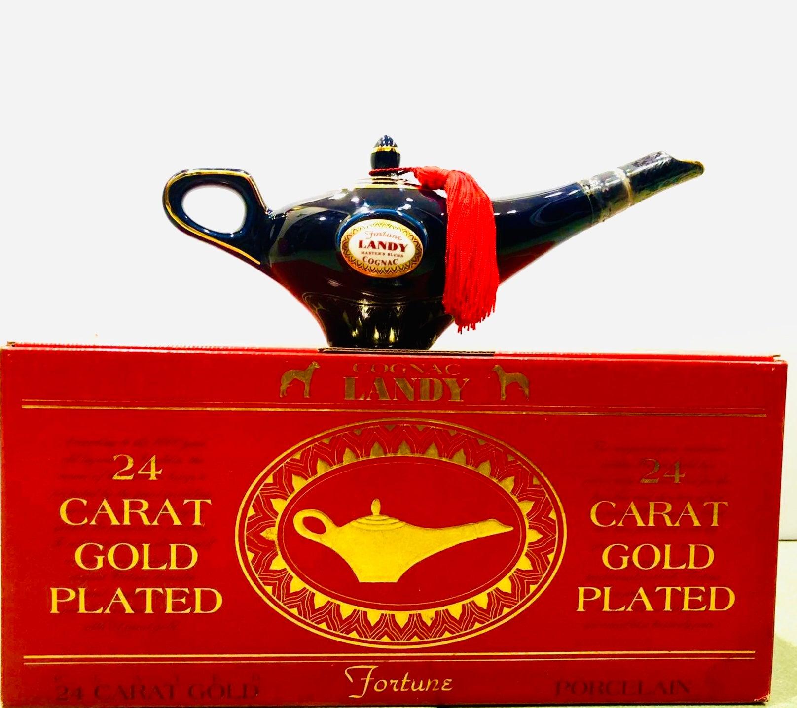 Landy Cognac Fortune Lamp Porcelain | CLEARANCE - Wines N Drinks