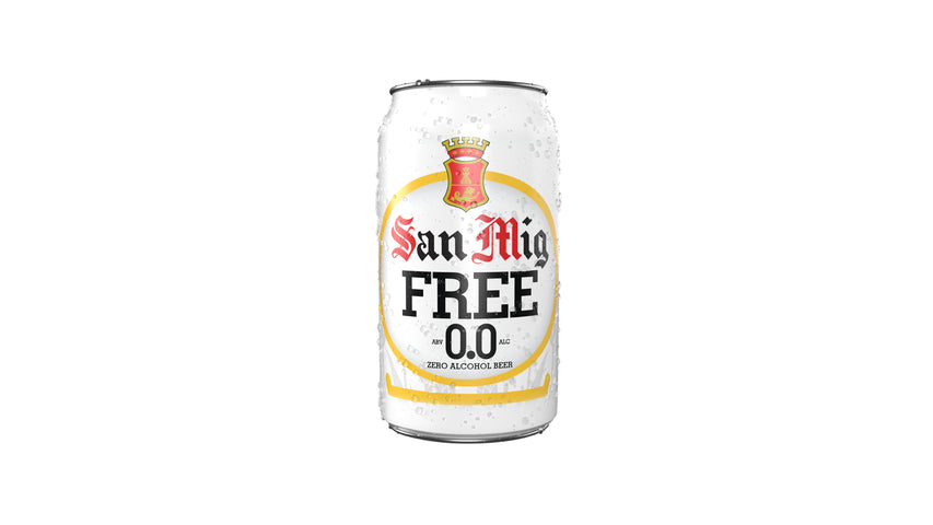 San Miguel Free no alcohol in can 330ml