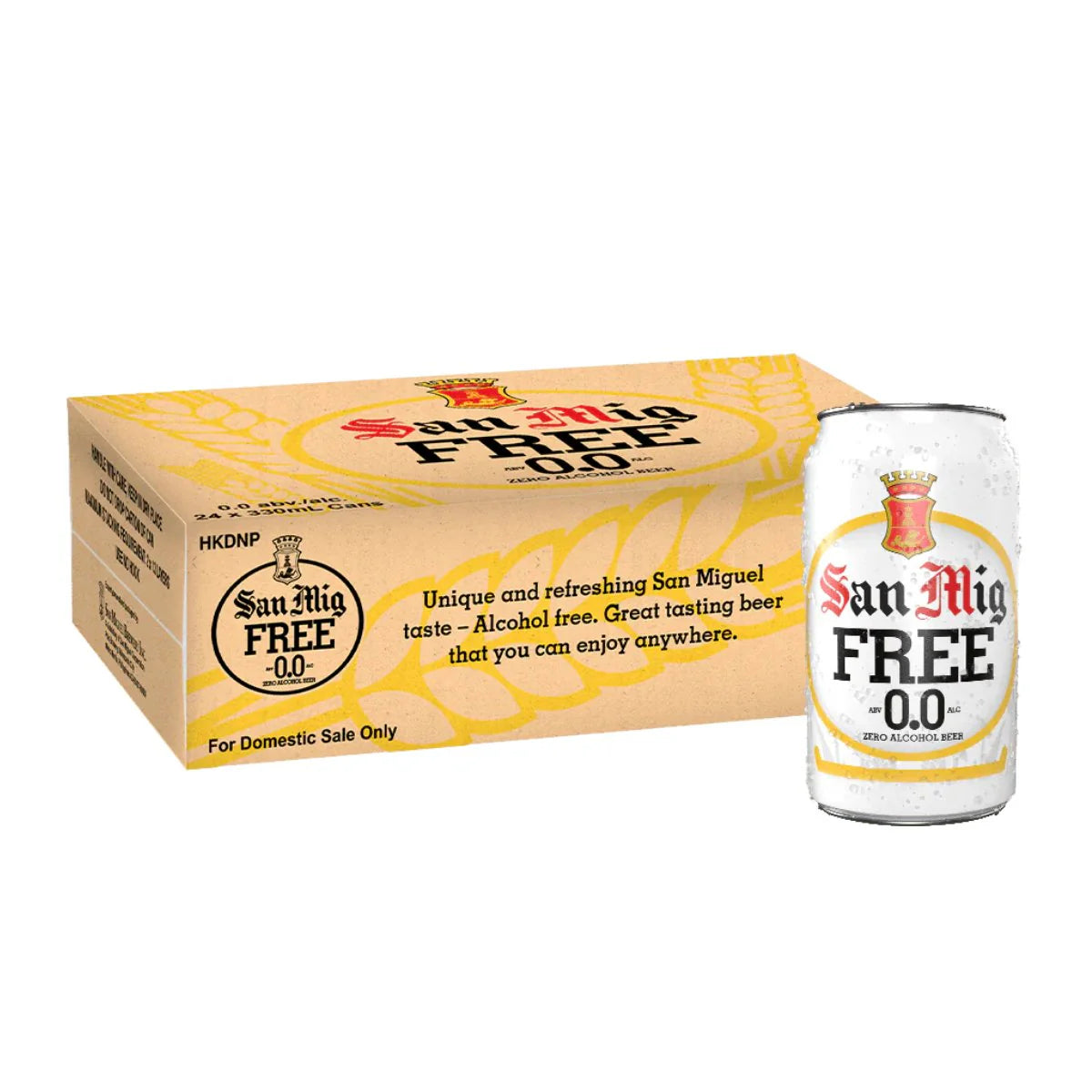 San miguel Free - no alcohol 24pcs