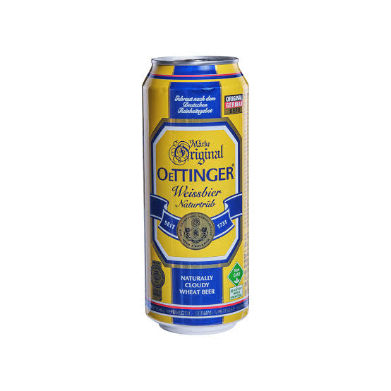 Oettinger Weissbier can 500ml