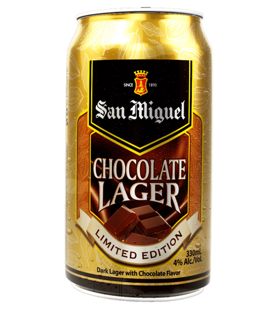 Chocolate Lager Beer Can 330ml