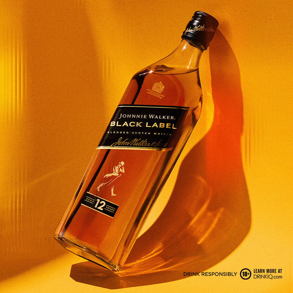 Johnnie Walker Black Label 12 Years Old Scotch Blended, Product page