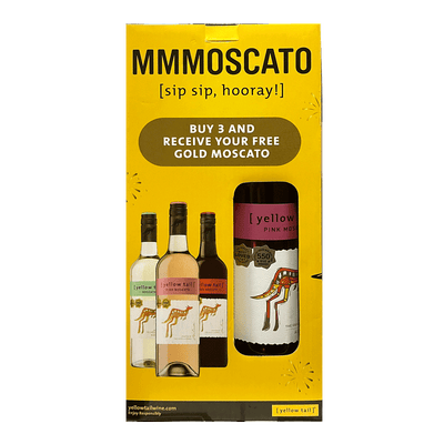 Yellow Tail Moscato Pack 3+1
