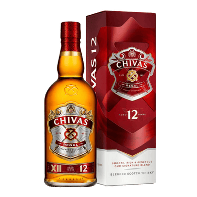 Chivas Regal 12yo Blended Scotch Whiskey 1L - Wines N Drinks