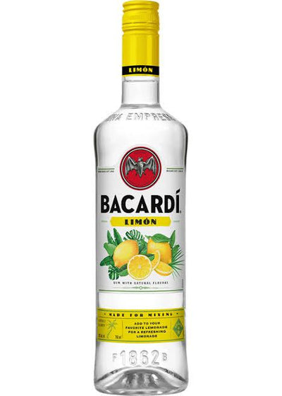 Bacardi Limon Flavored White Rum 700ml - Wines N Drinks