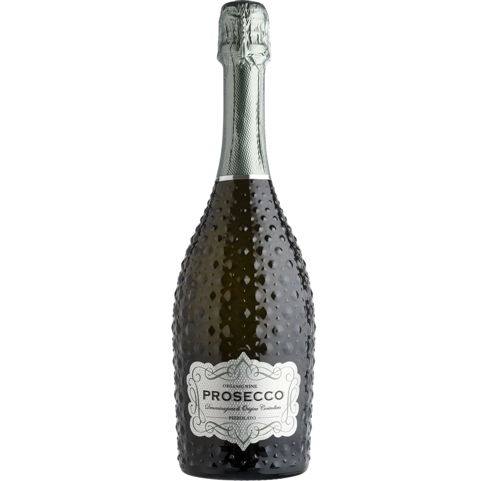 Bottle of Pizzolato Prosecco on a transparent background