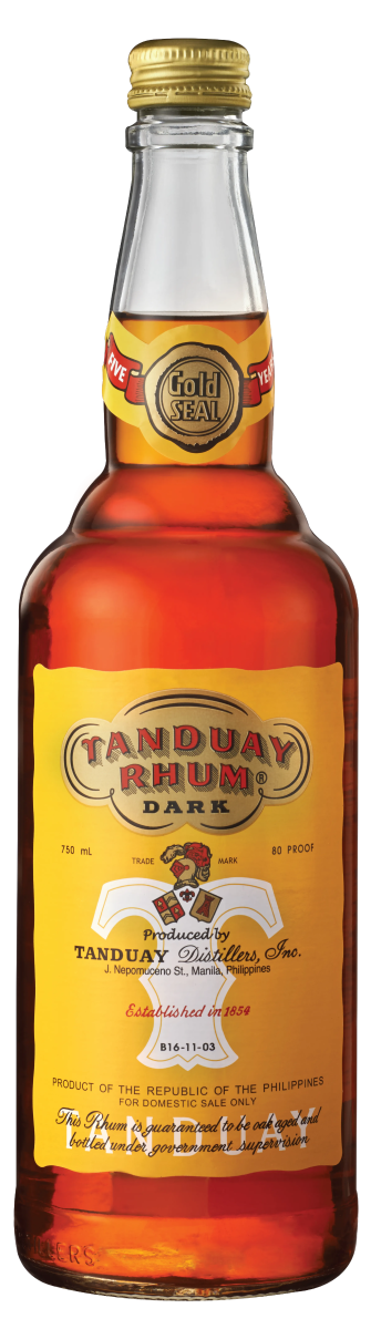Tanduay Rhum 5 years - Wines N Drinks