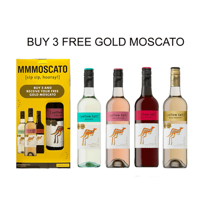 Yellow Tail Moscato Pack 3+1 - Wines N Drinks