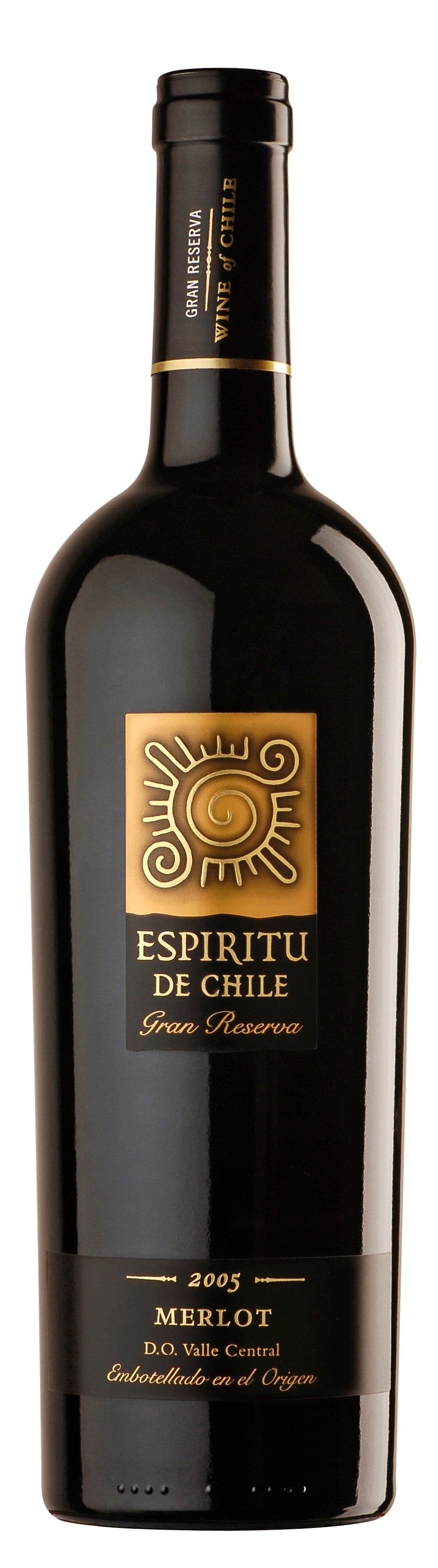 Espiritu de Chile Grand Reserva Merlot 2011 750ml.