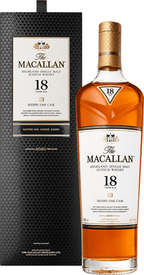 Macallan 18yo Sherry Oak Cask 700ml.