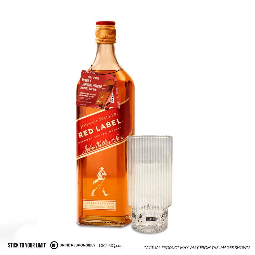 Red Label With Glass