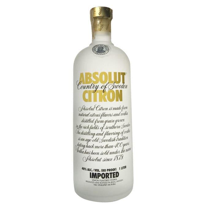 Absolut Citron 1L - Wines N Drinks