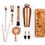 Bartender Set Rosegold 10pcs Home Bar Set - Wines N Drinks