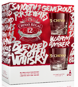 Chivas Regal 12 YO Blended Scotch Whiskey 1L.