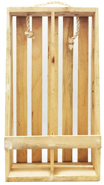 Double wood crate - Wines N Drinks