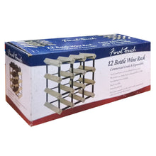 Load image into Gallery viewer, Final Touch 12 bottle Wine Rack Commercial Grade and Expandable
