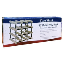 Load image into Gallery viewer, Final Touch 12 bottle Wine Rack Commercial Grade and Expandable
