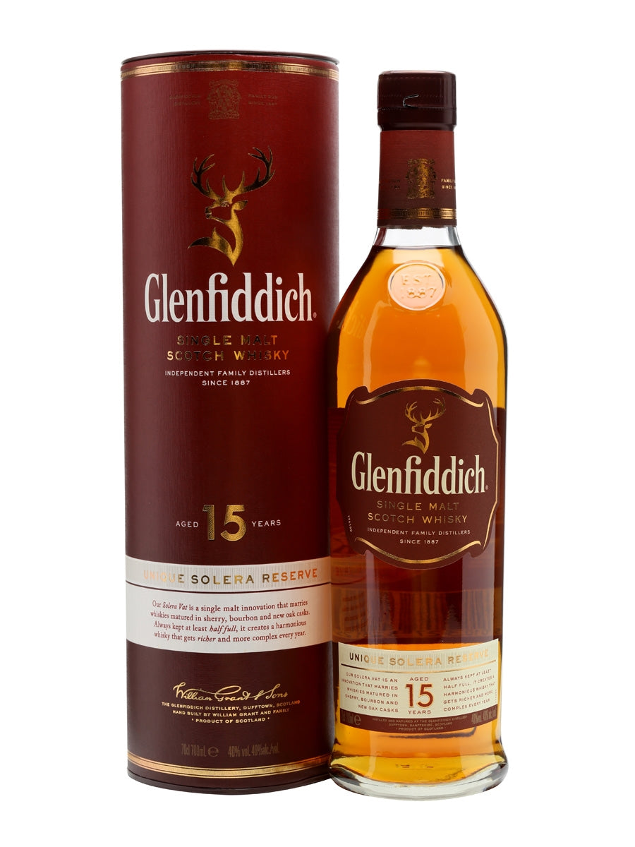 Glenfiddich 15yo 700ml.